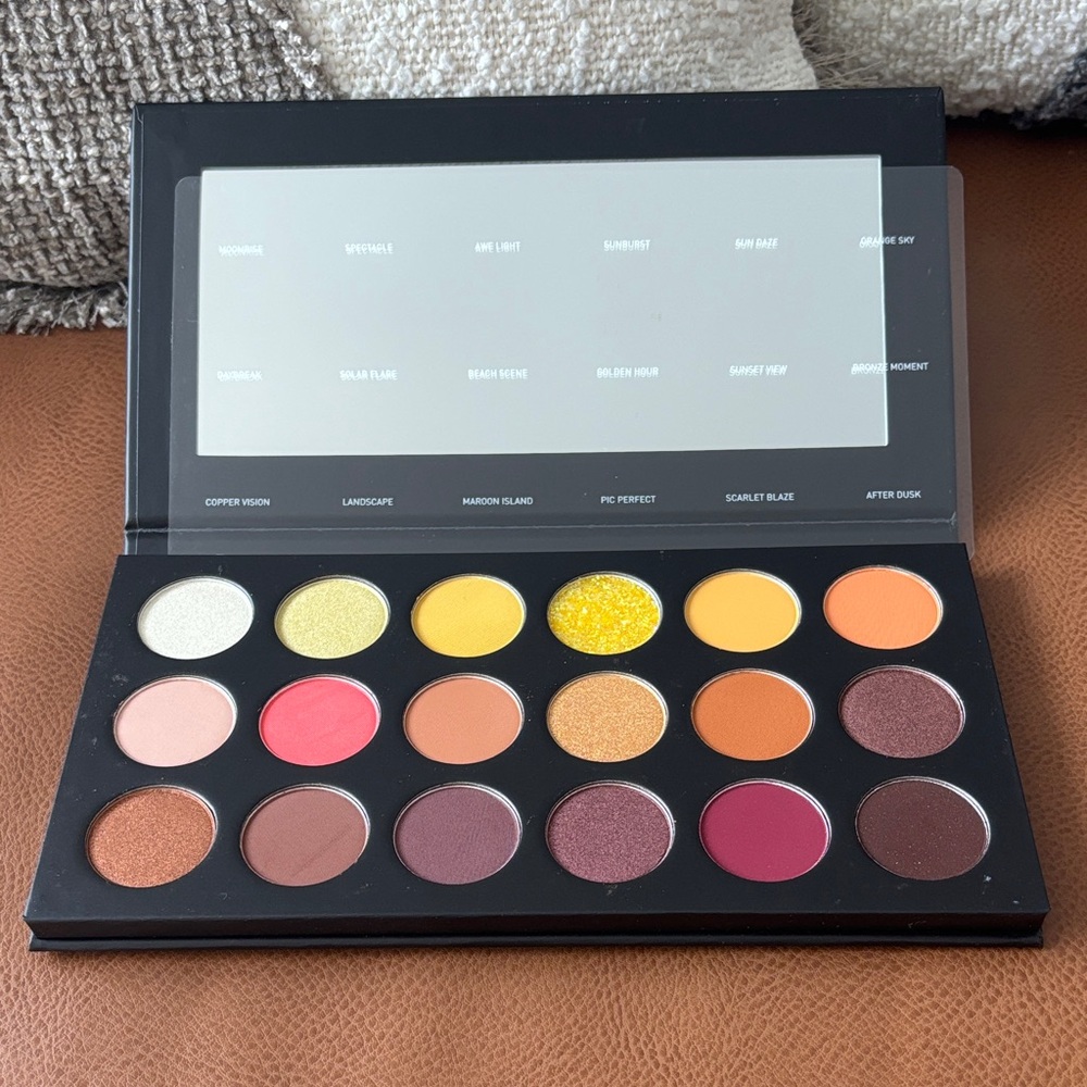 Morphe 18S, Sunset Beats, 18 Shades Eyeshadow Palette, NWT, Limited Edition